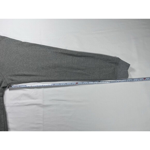 Polo Ralph Lauren Sweatshirt Mens Medium M Gray Fleece Pullover RL 67 Sleepwear - Picture 11 of 12